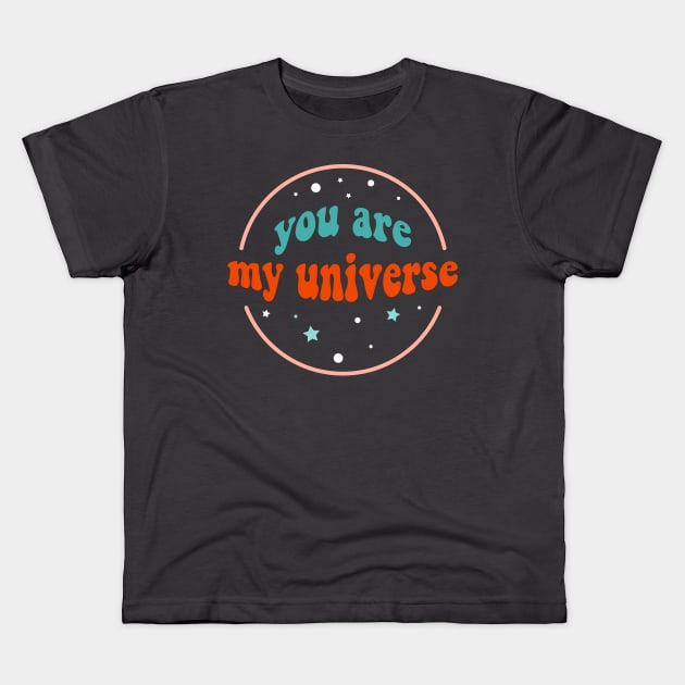 BTS you are my universe Kids T-Shirt by Oricca